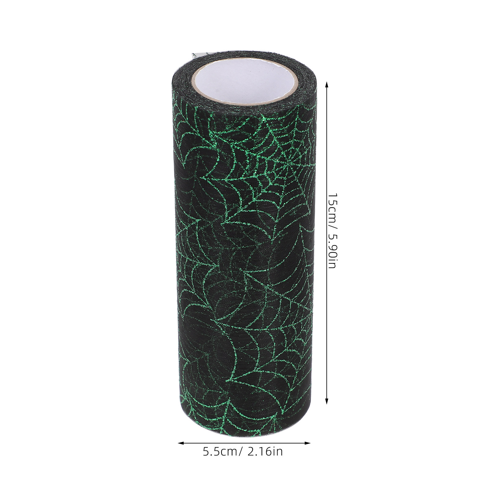 1 Roll Halloween Organza Spide - Ribbon Organza Roll 评论和价格