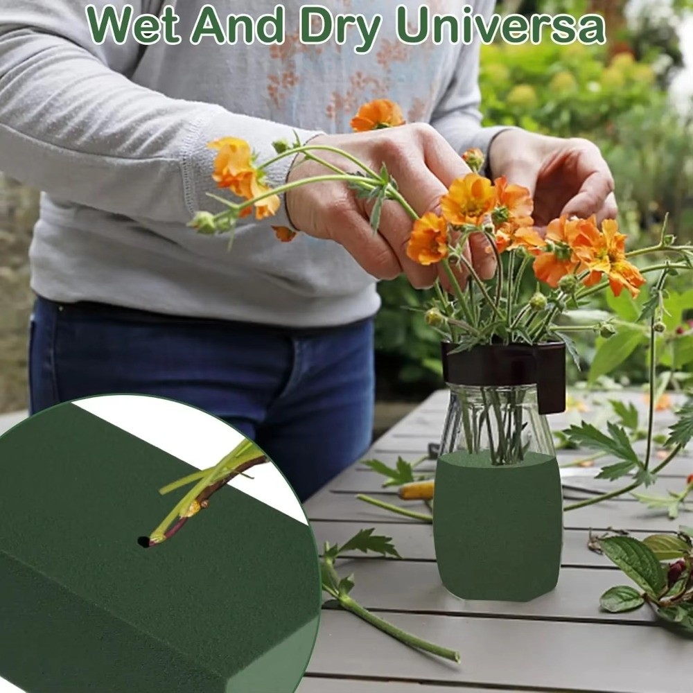 Green Flower Arrangement Foam  - Bouquet Holder Foam 评论和价格