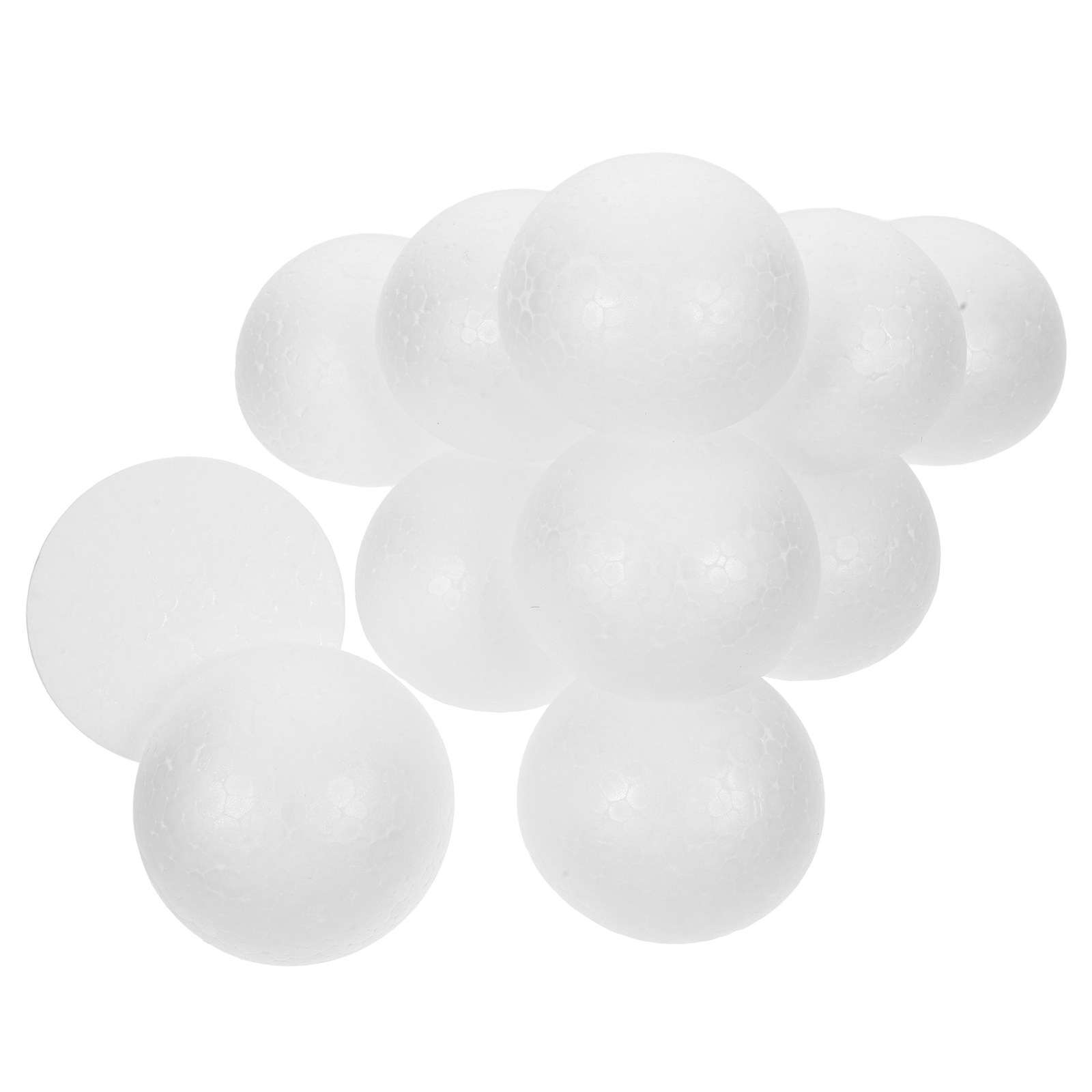 12Pcs Foam Half Balls Unpainte - Bouquet Holder Foam 评论和价格