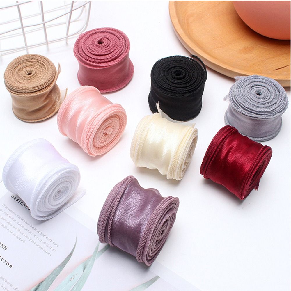 Roll Satin Ribbon 40mm 10 yard - Ribbon Organza Roll 评论和价格