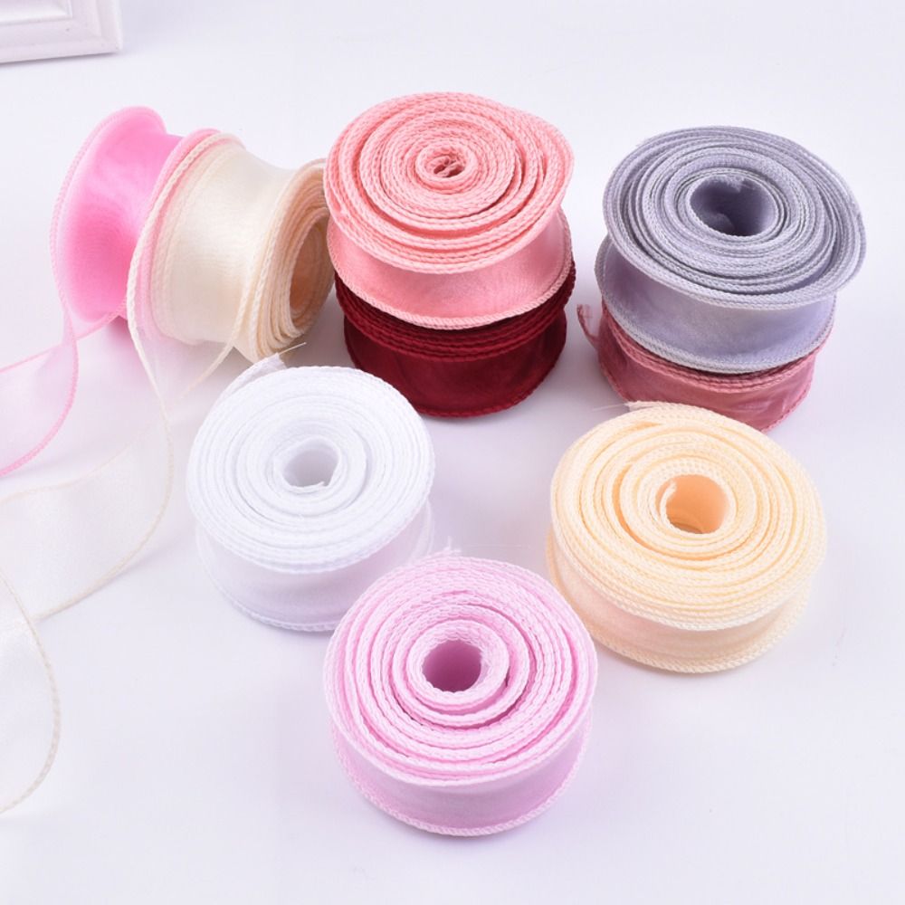 40mm 10 yards Roll of Satin Ri - Ribbon Organza Roll 评论和价格