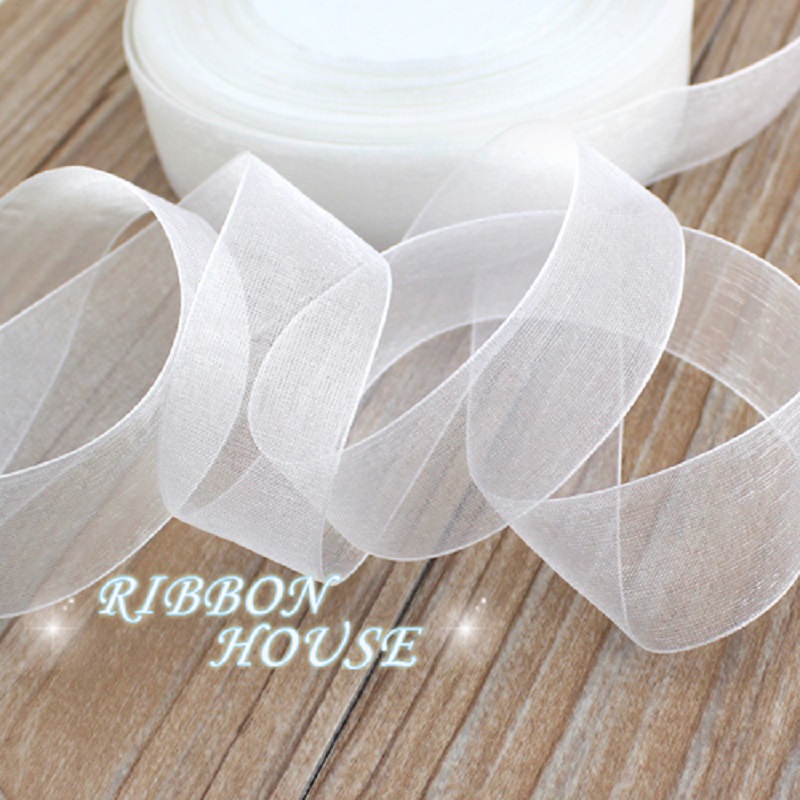 (50 yards/roll) 12/15/20/25/40 - Ribbon Organza Roll 评论和价格