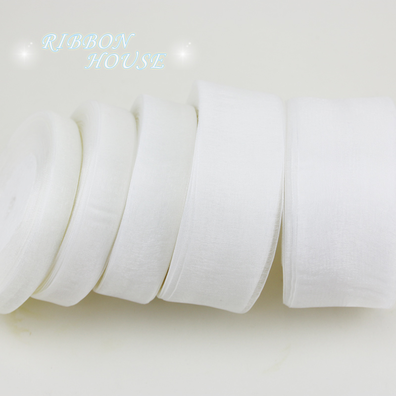 (50 yards/roll) 12/15/20/25/40 - Ribbon Organza Roll 评论和价格