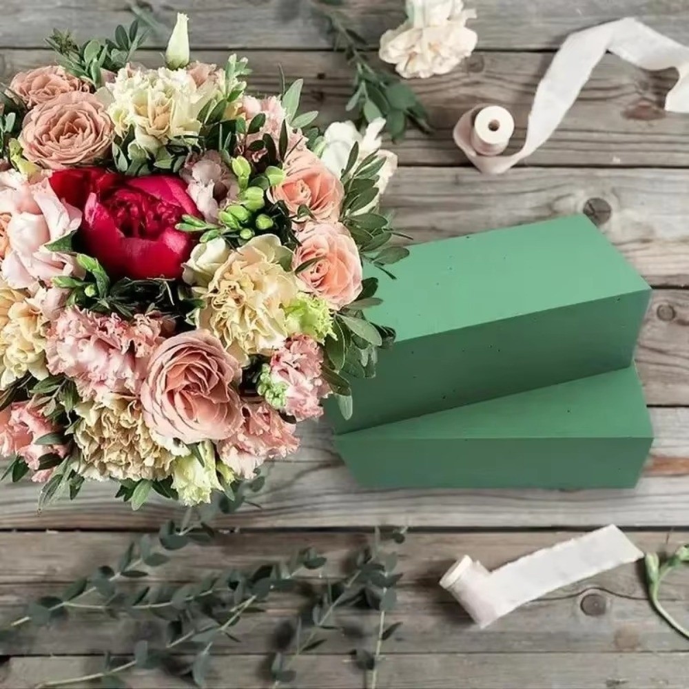 Green Flower Arrangement Foam  - Bouquet Holder Foam 评论和价格