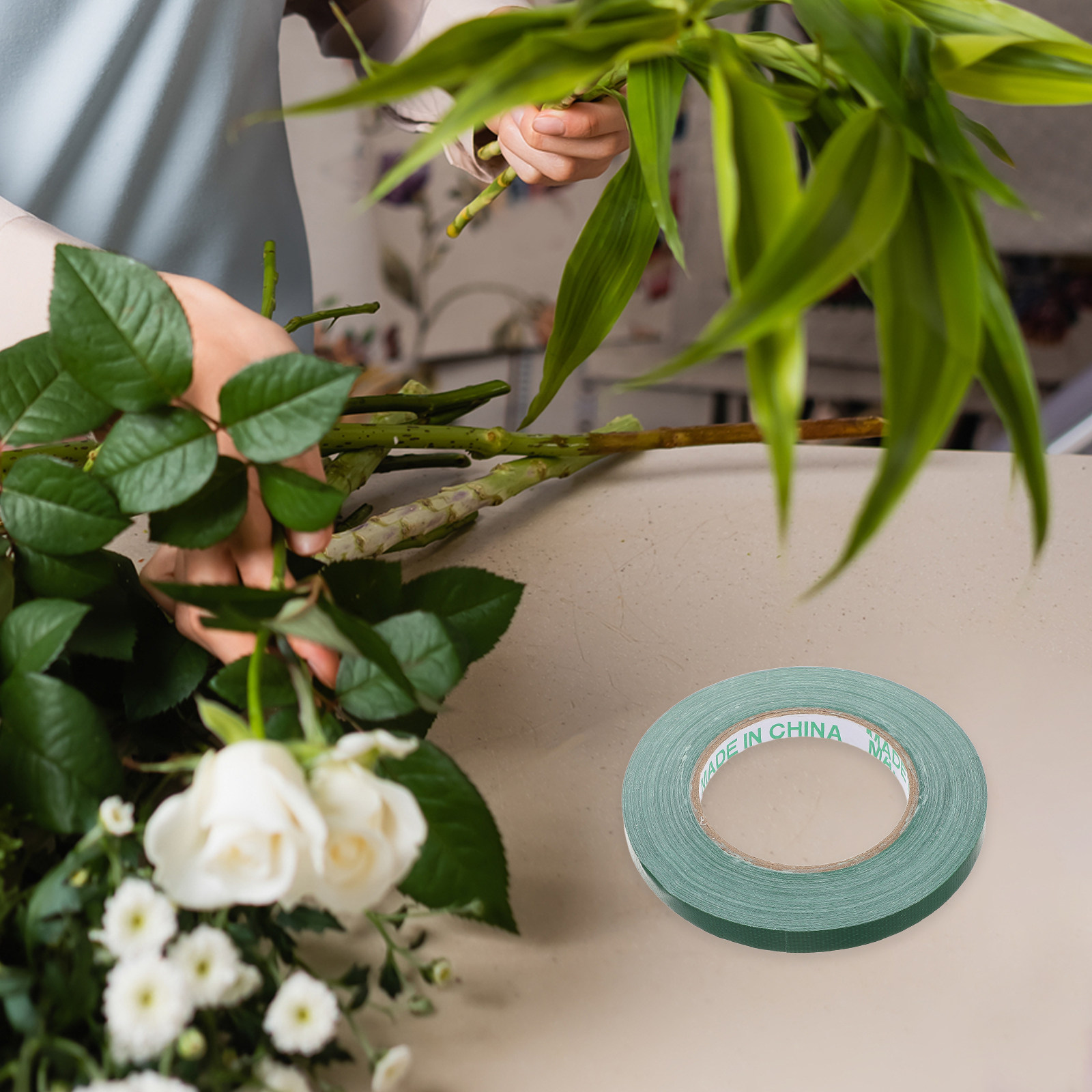 Light Green Floral Tape 1 Roll - Floral Tape Green 评论和价格