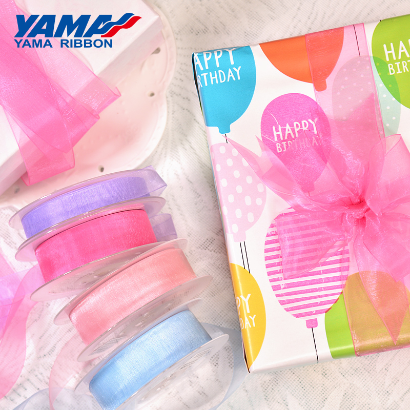 YAMA Sheer Organza Silk Ribbon - Ribbon Organza Roll 评论和价格