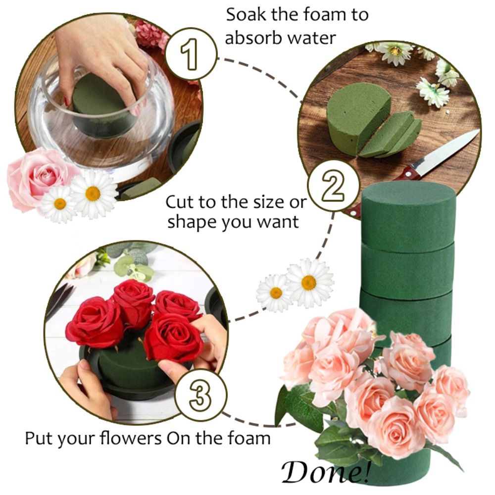 Floriculture Florist Flower Mu - Bouquet Holder Foam 评论和价格