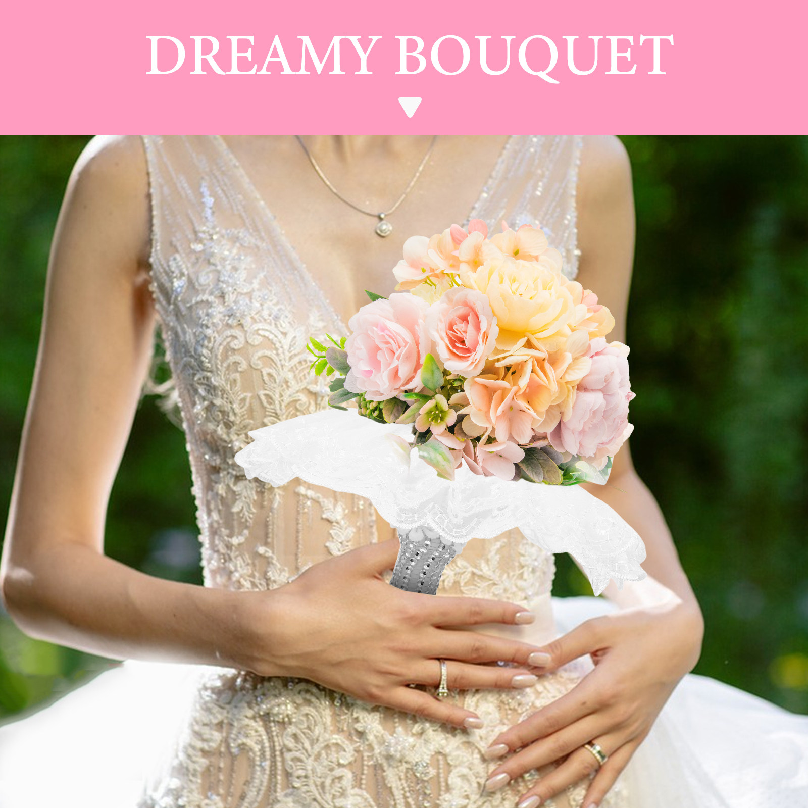 Foam Bridal Bouquet Holder Lac - Bouquet Holder Foam 评论和价格