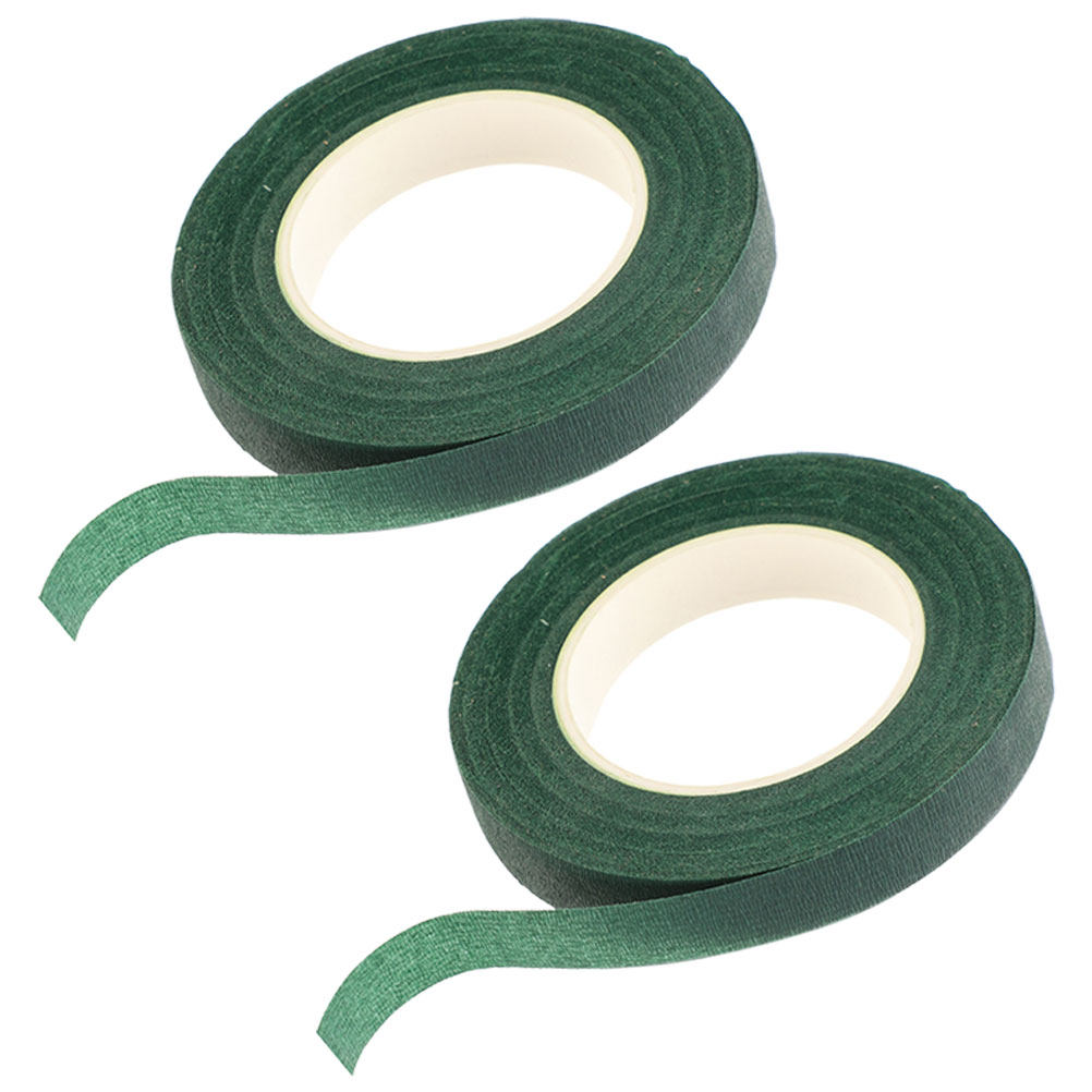 2 Rolls Green Floral Tape Flex - Floral Tape Green 评论和价格